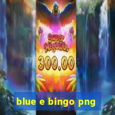 blue e bingo png